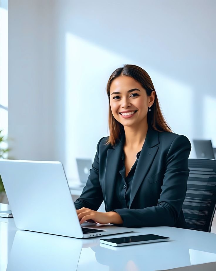 Fatima Rahman, family and residency advisor, at her desk
